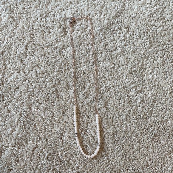 Fossil gold necklace and bracelet set - Picture 2 of 3